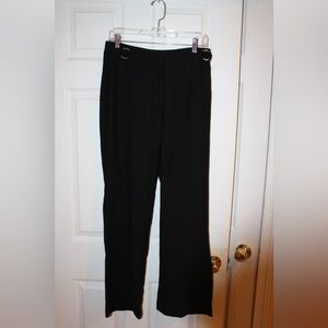 Never worn black trouser dress pants full length size 6